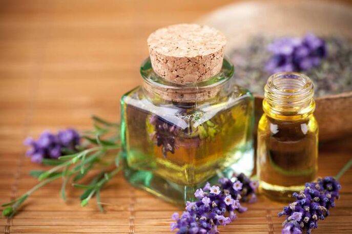 Lavender oil can be used in mixtures to increase collagen